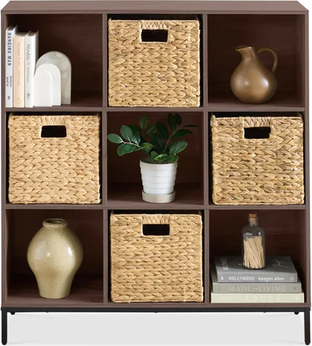 Miniatura 26 de Best Choice Products Estantería para niños con 6 cubos, organizador de almacenamiento, estante de 11 pulgadas, estantería, almacenamiento para Salvia