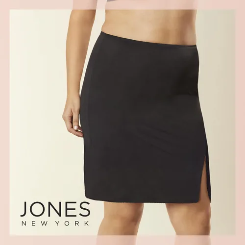Miniatura 6 de Jones Nueva York sedoso Spandex 23" mitad Slip (620123)