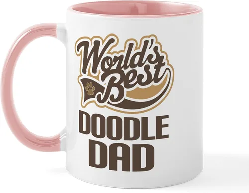 Miniatura 14 de CafePress I Love My Doodle Mugs - Taza de café de cerámica, taza de té, 11 onzas
