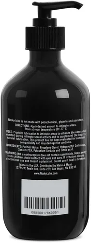 Miniatura 3 de Lubricante personal. Lubricante natural Nooky Lube a base de agua para hombres y mujeres. 16 onzas. Fabricado en Estados Unidos