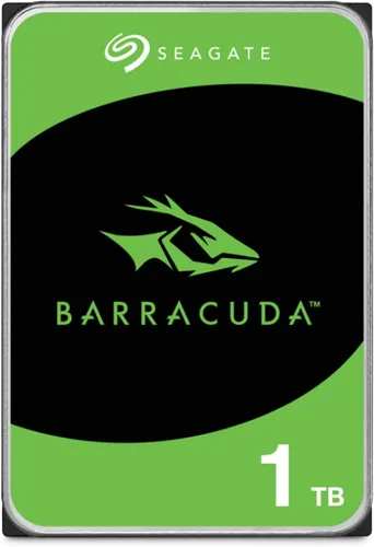 Seagate Bare Drives BarraCuda - Disco duro interno de 1 TB, SATA de 3.5 pulgadas, 6 Gb / s, 7200 RPM, 64 MB caché, para computadora de sobremesa,