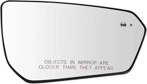 Miniatura 436 de TRQ Cristal de espejo izquierdo compatible con Chevrolet Silverado 1500 GMC Sierra 1500 2019-2021