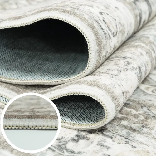 Miniatura 7 de YOUFORTONG Alfombras de pasillo de 2 x 10 pies para pasillos, alfombra de cocina suave antideslizante con respaldo de goma para baño, alfombra