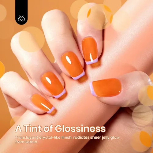Miniatura 97 de Beetles - Esmalte de uñas de gel rosa claro, 0.5 fl oz, color rosa bebé, esmalte de gel que se absorbe con luz UV LED, arte de uñas de verano, salón
