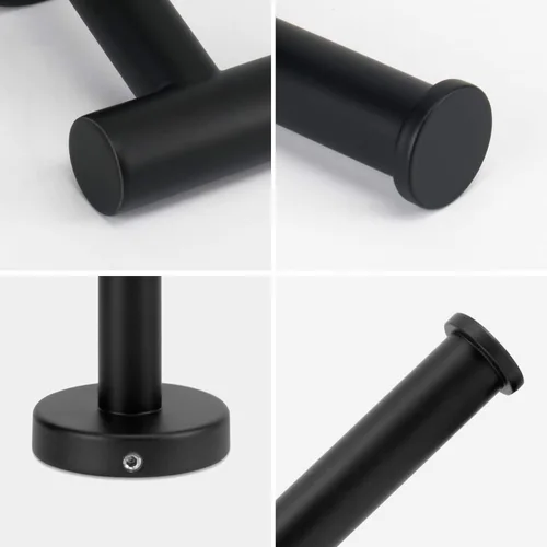 Miniatura 5 de NearMoon Portarrollos de papel higiénico para baño, acero inoxidable SUS304 premium resistente al óxido, portarrollos montado en pared para baño