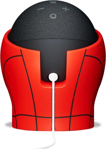 Miniatura 7 de Nuevo soporte de edición limitada de Spider-Man para Amazon Echo Dot (4.ª y 5.ª generación). El dispositivo se vende por separado.