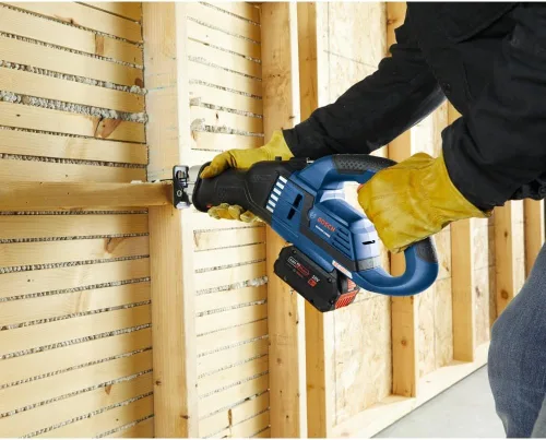 Miniatura 5 de BOSCH GSA18V-125N 18V EC Sierra recíproca de agarre múltiple sin escobillas de 1-1/4 pulgadas (herramienta desnuda)