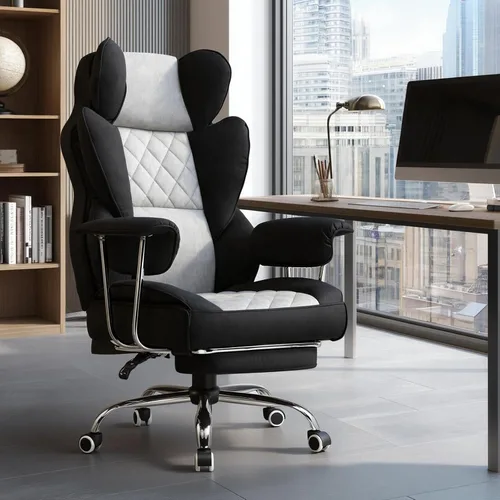 Miniatura 2 de GTPLAYER Silla para videojuegos, silla de oficina con soporte lumbar de resorte de bolsillo, ergonómica y cómoda, silla de escritorio de oficina