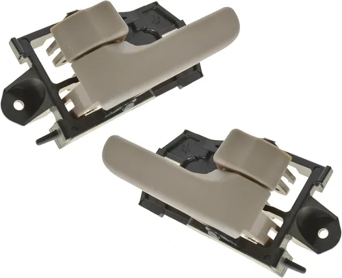 Miniatura 15 de TRQ Juego de 2 manijas de puerta interior trasera cromada y cachemira para Chevy GMC