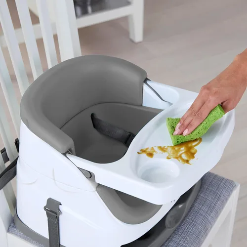 Miniatura 15 de Ingenuity Asiento base para bebé 2-en-1 con bandeja auto-guardable para alimentación y piso - Cielo nocturno Noche estrellada