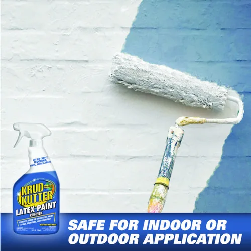 Miniatura 6 de Krud Kutter Spray removedor de pintura de látex, 24 onzas, elimina la pintura de látex seca y fresca de pisos, azulejos, madera y superficies duras