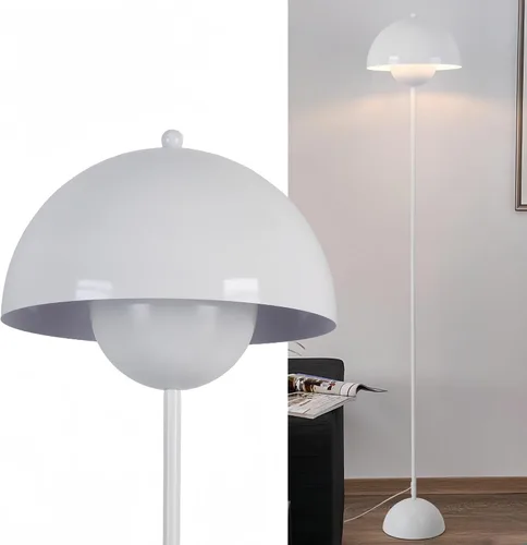Miniatura 22 de COSYLUX Lámpara de pie moderna para sala de estar, lámpara de pie alta industrial para dormitorio, pantalla de metal que refleja la luz, lámpara