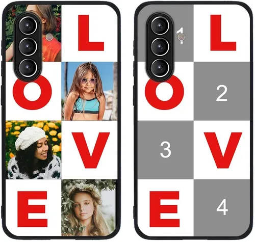 Miniatura 483 de Funda de teléfono personalizada para Samsung Galaxy S22+ / S22 Plus 5G, funda de TPU suave de vidrio templado antiarañazos personalizada con foto