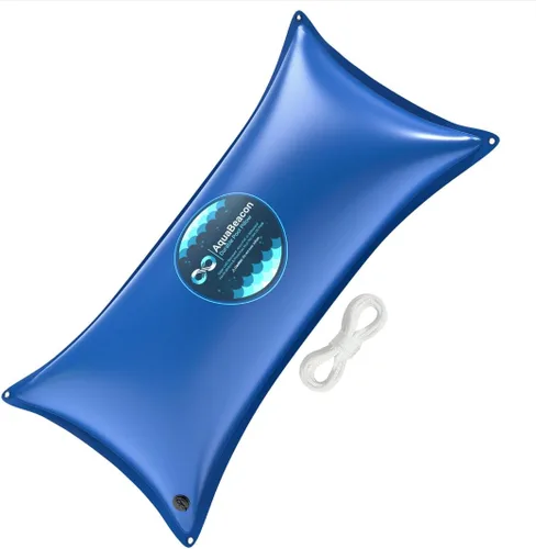Almohada de piscina de 4 x 8 pies, ultra gruesa y súper duradera, de alta calidad, para piscina sobre el suelo, invierno, 0.016 in de grosor y