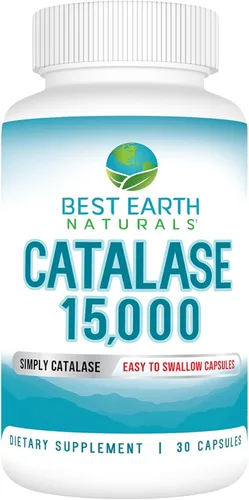 Miniatura 15 de Best Earth Naturals Catalase Formula Starter Set con 60 Cápsulas de Catalase 10,000 Champú 8 onzas y acondicionador 8 onzas