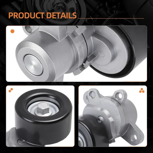 Miniatura 5 de Tensor automático de correa con polea 39155, para Nissan Altima (3.5L V6 solamente) 2007-2012, para Maxima Murano 2009-2014, para Quest 2011-2012