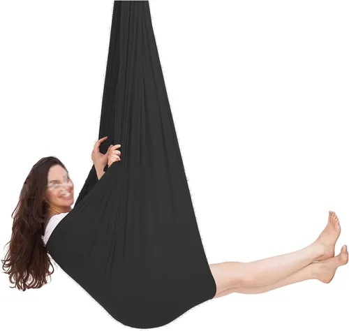 Columpio sensorial para interiores con autismo y terapia para niños, hamaca colgante para niños y adolescentes con TDAH autista y Asperger (color :