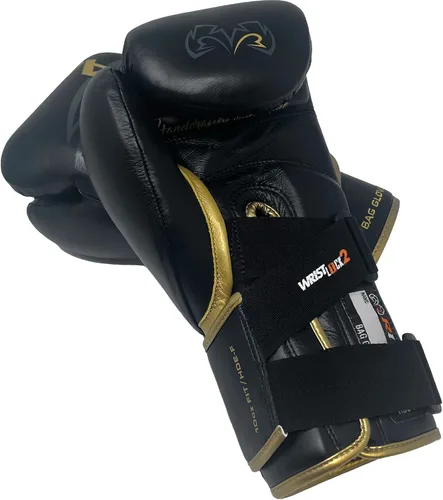 Miniatura 3 de Guantes de boxeo RIVAL RFX-Guerrero-V para bolsa de entrenamiento, con relleno de espuma multicapa (HDEF), cuero premium, sistema Wrist Lock 2