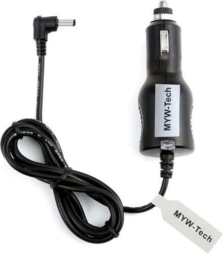 Adaptador de CC para automóvil de 6 pies compatible con Zebra ZQ521 (no compatible con otros modelos) Impresora de etiquetas portátil térmica móvil
