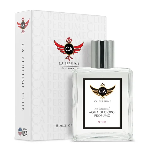 CA Perfume Impression of Aqua Di Giorgi Profumo - Aroma acuático aromático para hombre, colonia de larga duración para hombre, aroma característico