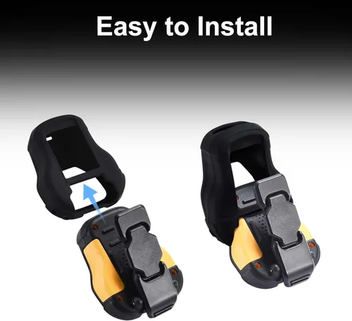 Miniatura 5 de CYBERGUYS Funda de Silicona para Altavoz Bluetooth Portátil DEWALT, Cubierta Protectora Duradera a Prueba de Golpes Antideslizante para Mini Altavoz