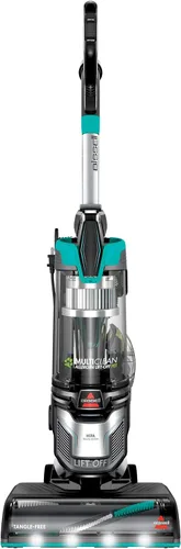 Bissell 2998 MultiClean Allergen Lift-Off - Aspiradora para mascotas con sistema de filtro HEPA sellado, cápsula portátil Lift-Off, faros LED,