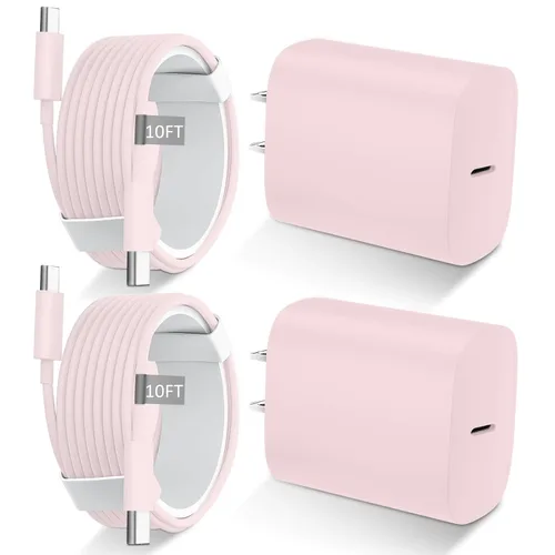 Miniatura 7 de Cargador de carga rápida para iPhone 17 16 y 15, cargador USB C tipo C de 10 pies de largo, cable de carga rápida para iPhone 17/Pro/Pro Max/17