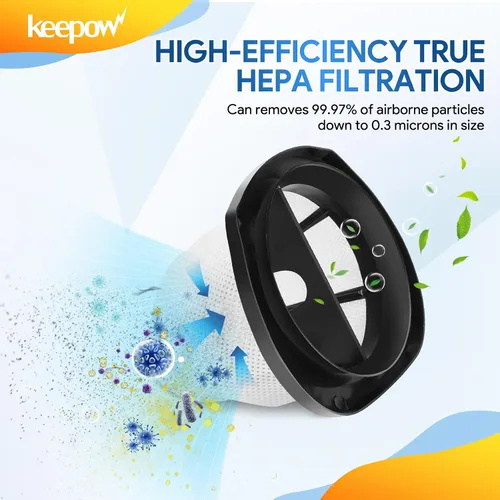 Miniatura 4 de KEEPOW Filtros de vacío 2030 aptos para aspiradora Bissell Featherweight 2030, 2030L, 20303, 20306, 20307, 20309, 2030H, 2030V, 2030X, 2030Z (3+6)