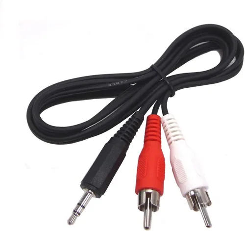 Miniatura 6 de Cable de audio estéreo macho a doble RCA macho (derecho e izquierdo), 6 pies - Paquete de 3