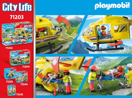 Miniatura 2 de Playmobil Helicóptero médico