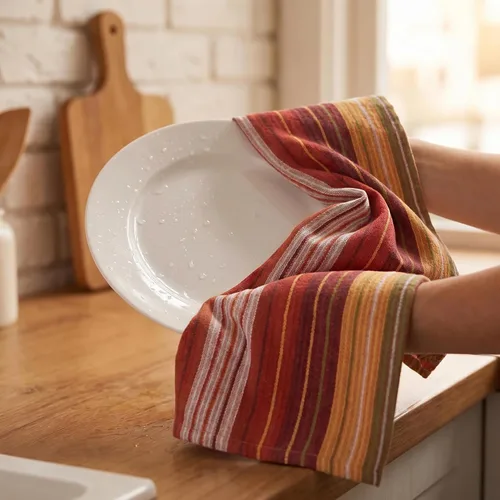 Miniatura 254 de Urban Villa Toallas de cocina 100% algodón para cocina (juego de 6) 20"x30" toallas de cocina altamente absorbentes, juego de ropa de cocina