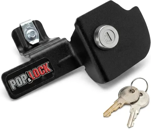 Pop Y Lock PL1100 Candado Negro Manual para Portón Trasero para Chevy/GMC (Classic).