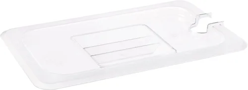Miniatura 10 de Winco SP7200C Cubierta ranurada de 1/2 bandeja, transparente, mediana