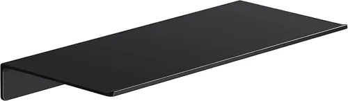 Miniatura 28 de Danpoo Pequeño estante flotante para almacenamiento en la pared, mini estante de exhibición para coleccionables, estante de pared de metal para Negro