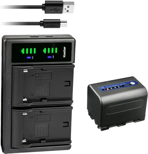 Miniatura 8 de Kastar NP-QM71D LTD2 Cargador de batería USB compatible con Sony CCD-TRV355 CCD-TRV360 CCD-TRV380 CCD-TRV430 CCD-TRV460 CCD-TRV480 CCD-TRV530