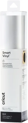 Miniatura 7 de Cricut Vinilo permanente inteligente brillante (13 pulgadas x 12 pies, negro) para manualidades al aire libre, para Cricut Explore 3 & Maker 3, crea
