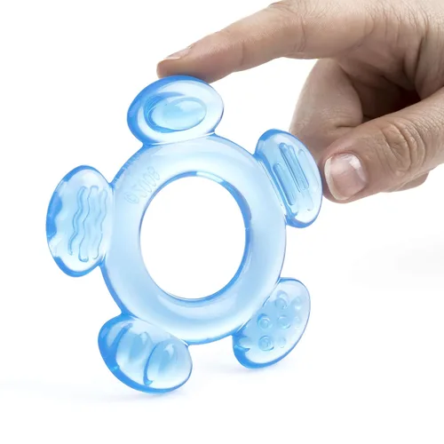 Miniatura 5 de Nuby Juego de mordedor de 3 pasos para la comodidad de la dentición, mordedores suaves y duros para bebés, alivia las encías doloridas, más de 3