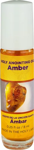 Miniatura 11 de Aceite de unción de tierra santa ámbar de Israel, botella enrollable de 1/2 oz de Jerusalén, hierbas y esencias de origen local, regalo