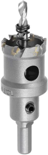 Miniatura 23 de Sierra de agujero TCT de 0.551 in, 9/16 pulgadas de diámetro de corte de carburo de tungsteno, abridor de agujeros con punta de carburo