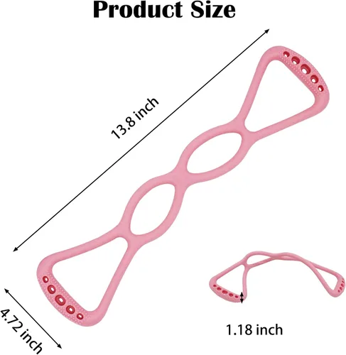 Miniatura 3 de Bandas de resistencia ajustables de 4 anillos para entrenar en casa, bandas de entrenamiento para mujeres y hombres, fitness, yoga, pilates