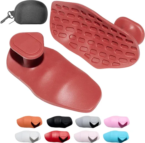 Miniatura 20 de Agarres de silicona para levantamiento de pesas, guantes de entrenamiento alternativos para hombres, agarre antideslizante para entrenamiento