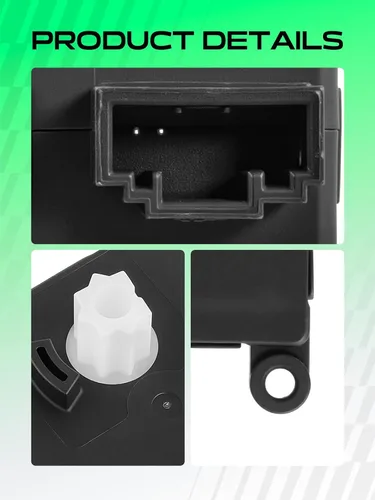 Miniatura 7 de Accionador de puerta de aire HVAC y palancas de puerta de mezcla de calefactor para Dodge Nitro 2007-2011 Jeep Liberty 2008-2012