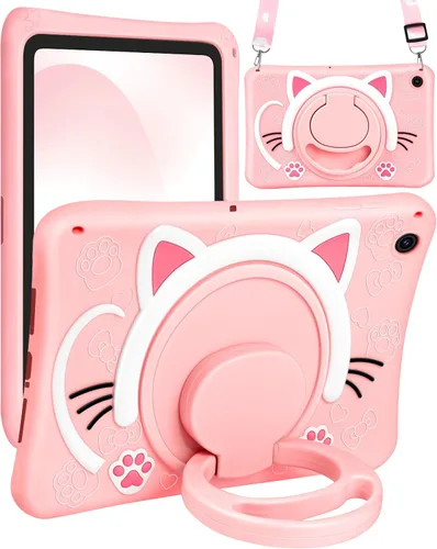 Miniatura 21 de Wazzasoft para iPad A16 Funda/Funda de 10ª Generación - Funda de Tablet de Silicona Suave para iPad 11 11 Pulgadas/10 10.9 Pulgadas Funda para Rosa