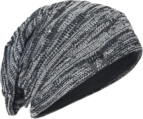 Miniatura 23 de FORBUSITE - Gorro holgado de punto para hombre, de gran tamaño, para verano e invierno B08
