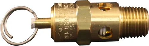 Miniatura 3 de Milton 1090-70 1/4 "MNPT ASME Válvula de seguridad - 70 PSI Pop Off Presión