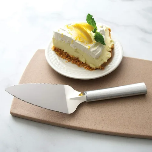 Miniatura 4 de Rada Cuchara para pastel de cubiertos y helado - Juego de regalo Pie A 'La Mode con asas de resina de acero negro