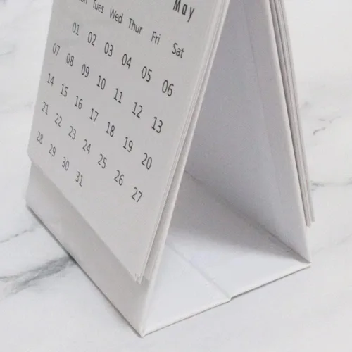 Miniatura 4 de Mini calendarios de escritorio de enero de 2026 a diciembre de 2026, calendario de bolsillo de 3 x 3.8 pulgadas, bobina de acero abatible de pie