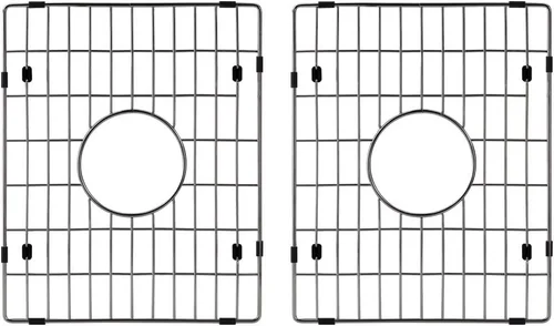 Miniatura 3 de Transolid TSGF33202 Rejilla inferior para fregadero, 12.5 pulgadas de largo x 15.75 pulgadas de ancho x 1 pulgada de alto, acero inoxidable
