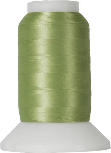 Miniatura 53 de Hilo elástico lanudo de Threadart para serger - Bobinas de 1000 m - Hilo de nailon para traje de baño, lencería, tejidos - Negro - Color 9228