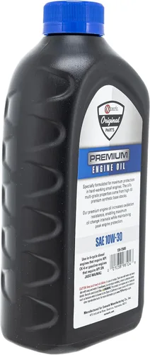 Miniatura 6 de Exmark 135-2566 Aceite de motor 10W-30 botella de cuarto de galón sintético completo, paquete de 3